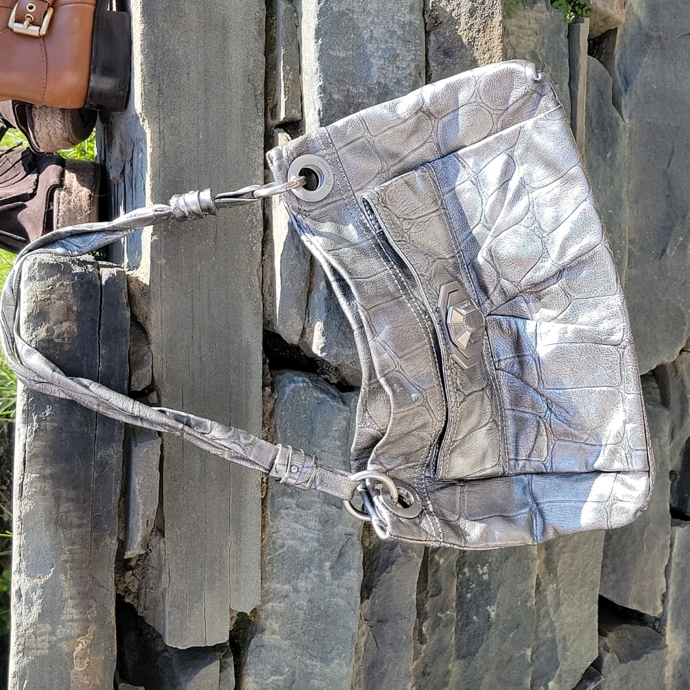 Silver purse